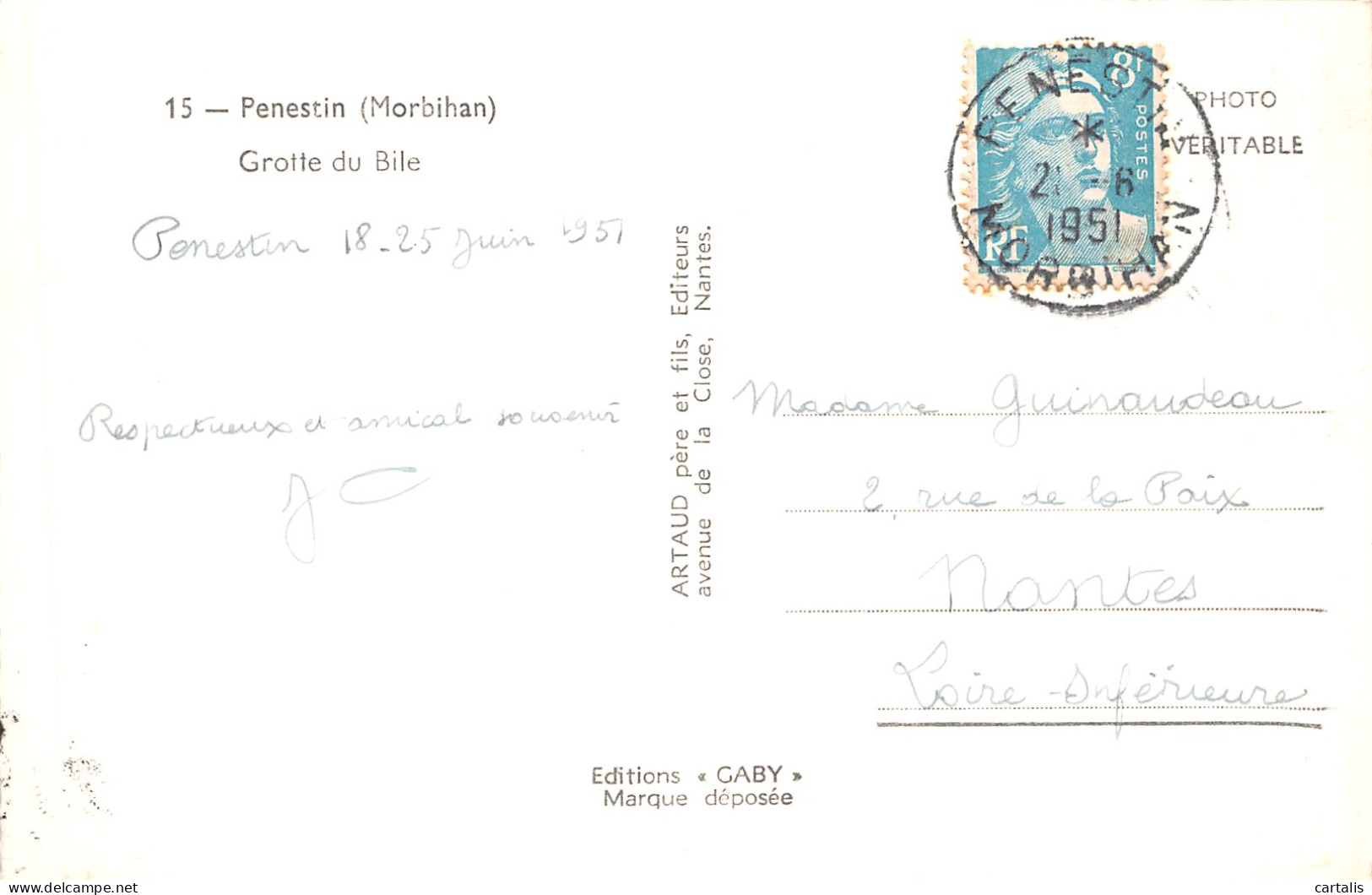 56-PENESTIN-N°C-4370-G/0121 - Pénestin