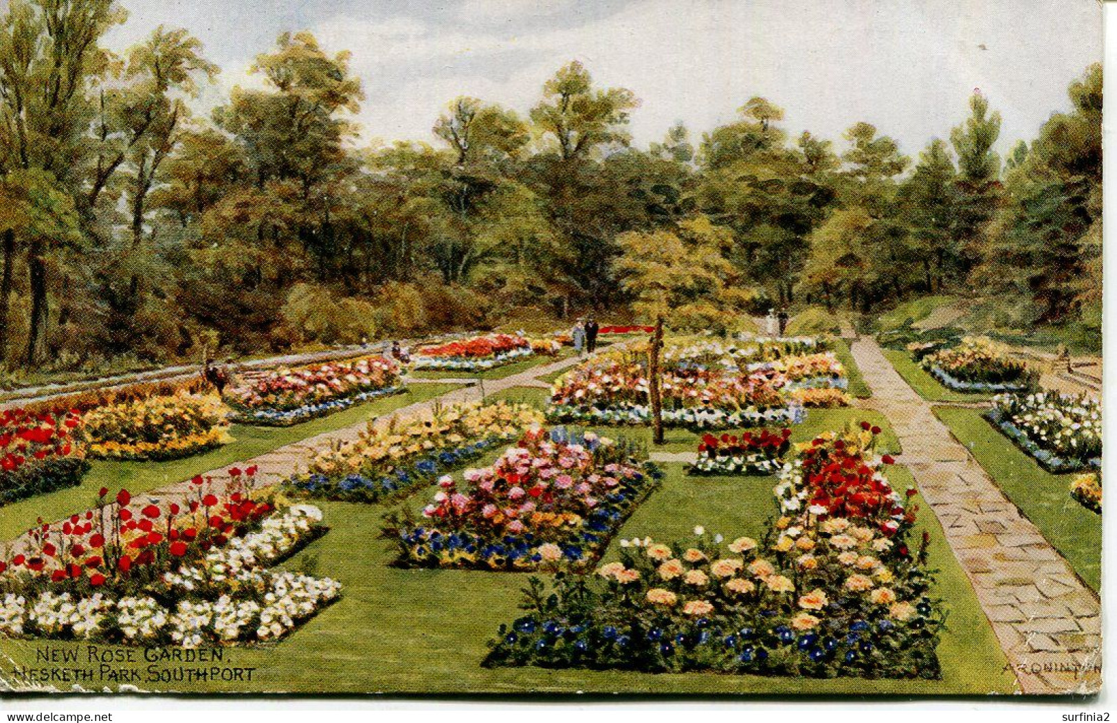 A R QUINTON - SALMON 3236 - NEW ROSE GARDEN, HESKETH PARK, SOUTHPORT - Quinton, AR