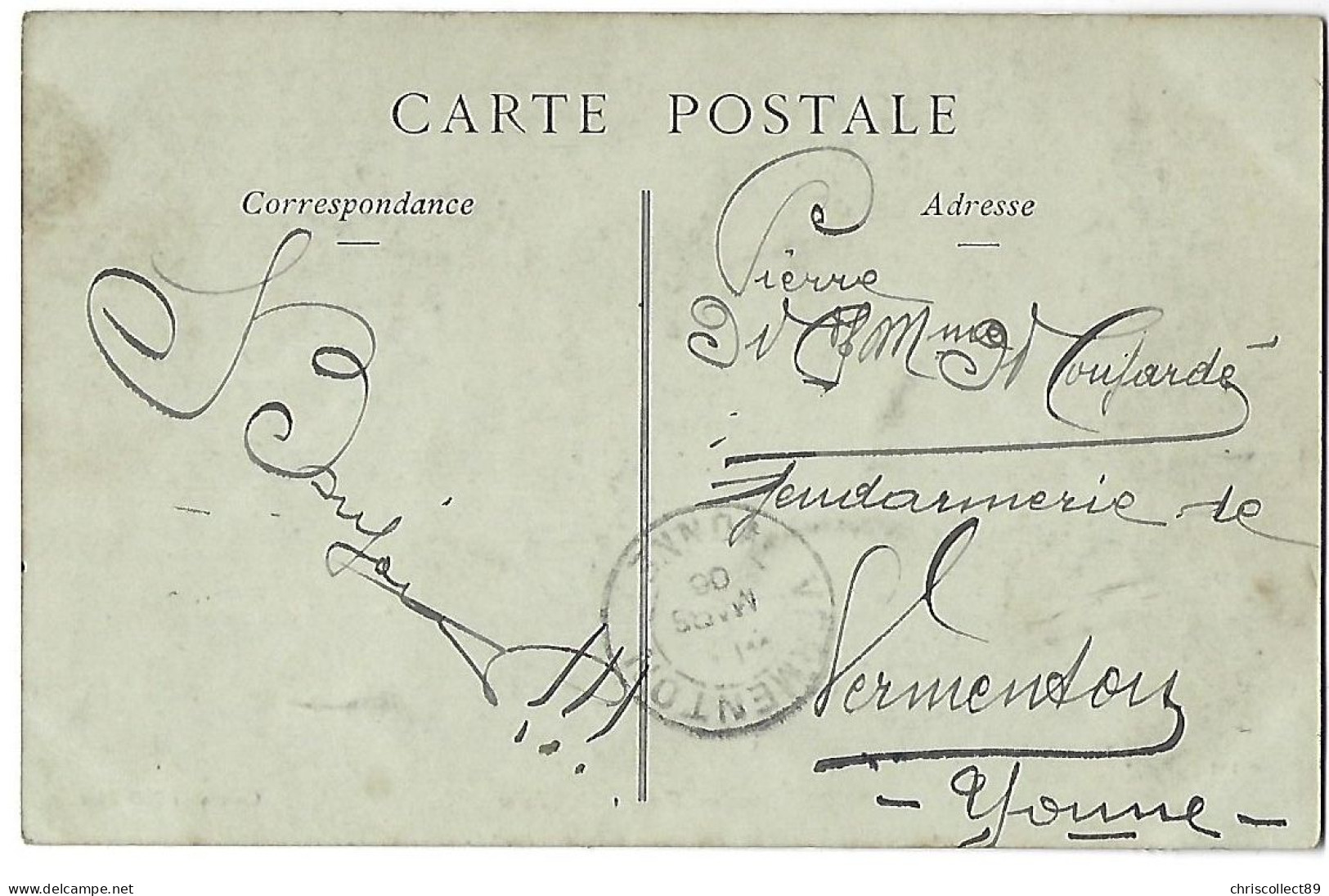 Carte Postale  Les Sports -  Osmont Sur Son Tricycle De Course - Motociclismo