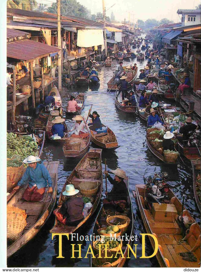 Thaïlande - Floating Market - Marché Sur L'eau - Damnoen Saduak - CPM - Carte Neuve - Voir Scans Recto-Verso - Tailandia