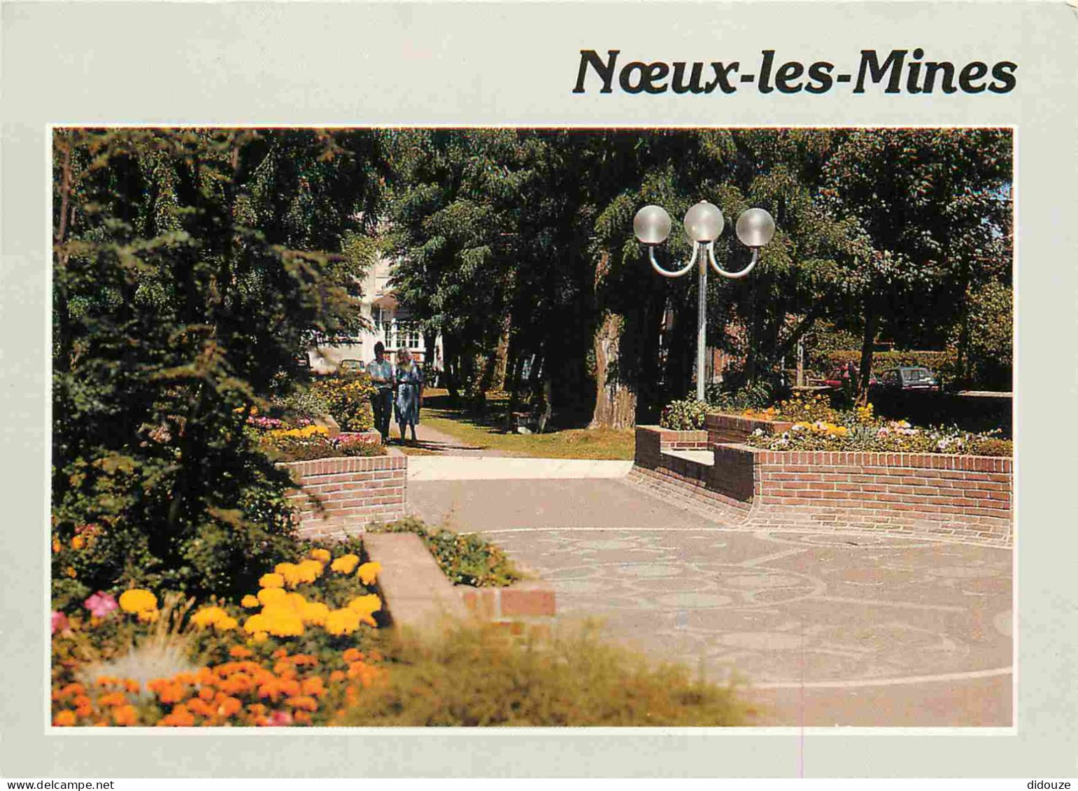 62 - Noeux Les Mines - Jardin Public - CPM - Voir Scans Recto-Verso - Noeux Les Mines