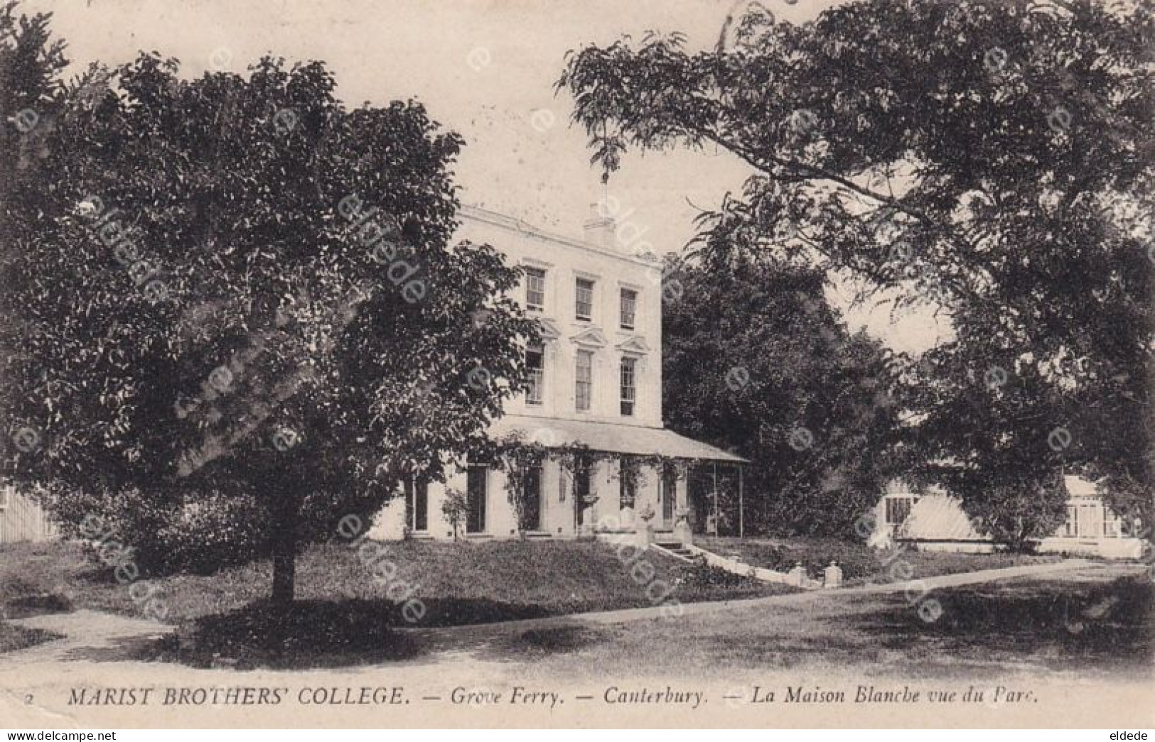 Marist Brothers College Grove Ferry Canterbury La Maison Blanche Used To Mourillon France LL - Canterbury