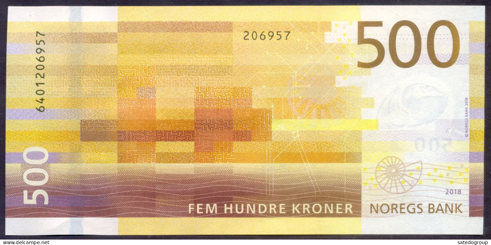 Norway 500 Kroner 2018 UNC P- 56 - Noorwegen