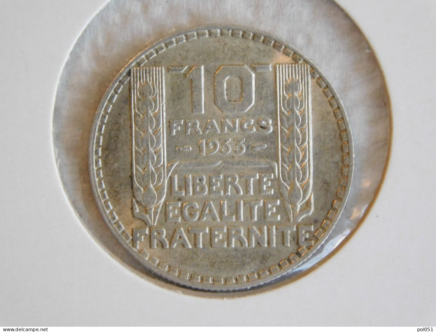 France 10 Francs 1933 TURIN (943) Argent Silver - 10 Francs