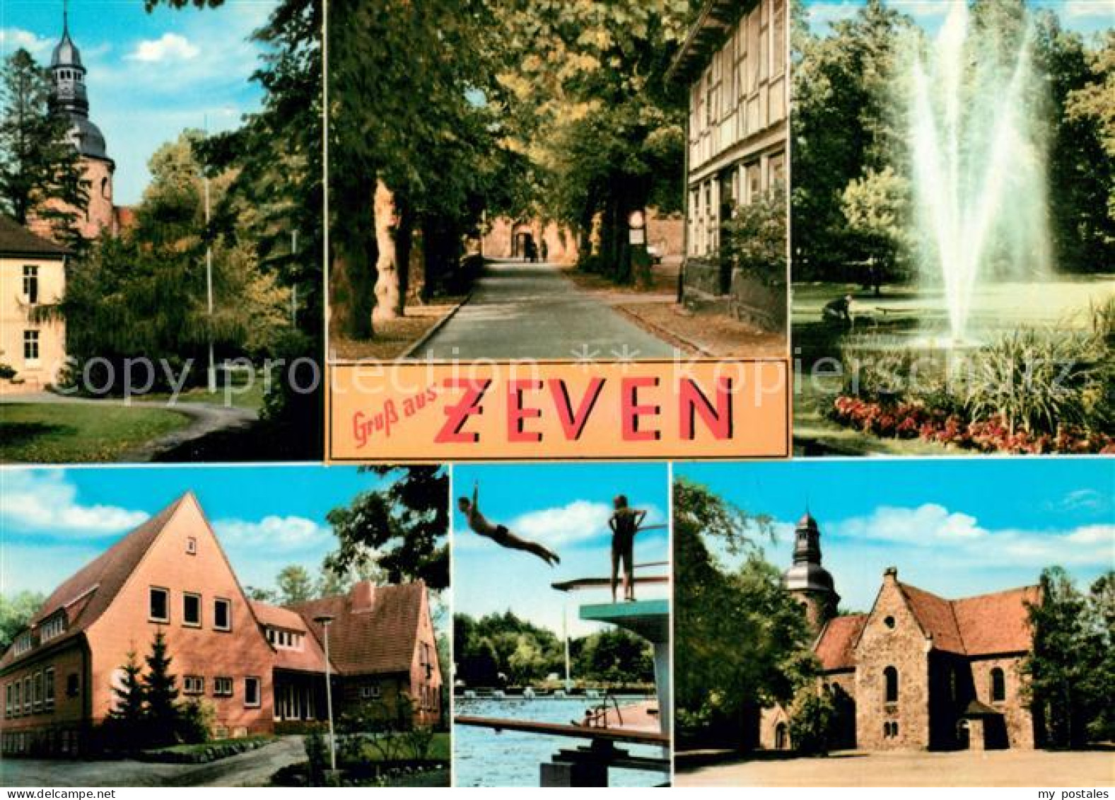 73263710 Zeven Kirchen Freibad  Zeven - Zeven