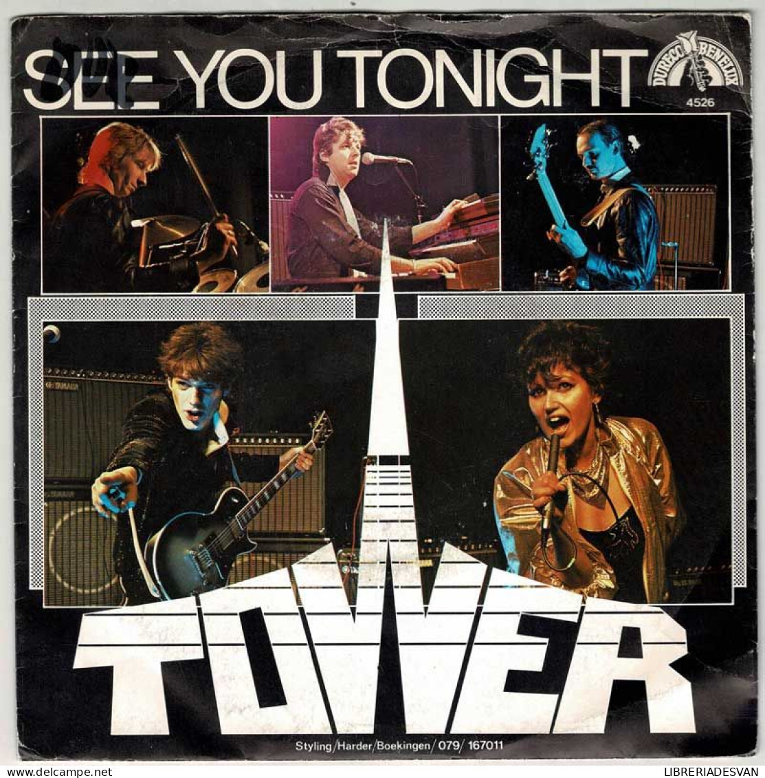 Tower - See You Tonight / Higher Faster. Single - Disco, Pop