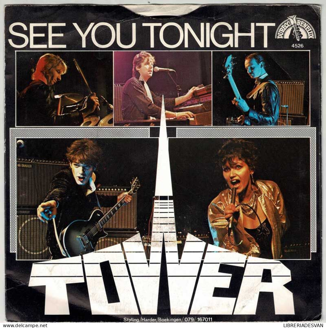 Tower - See You Tonight / Higher Faster. Single - Disco, Pop