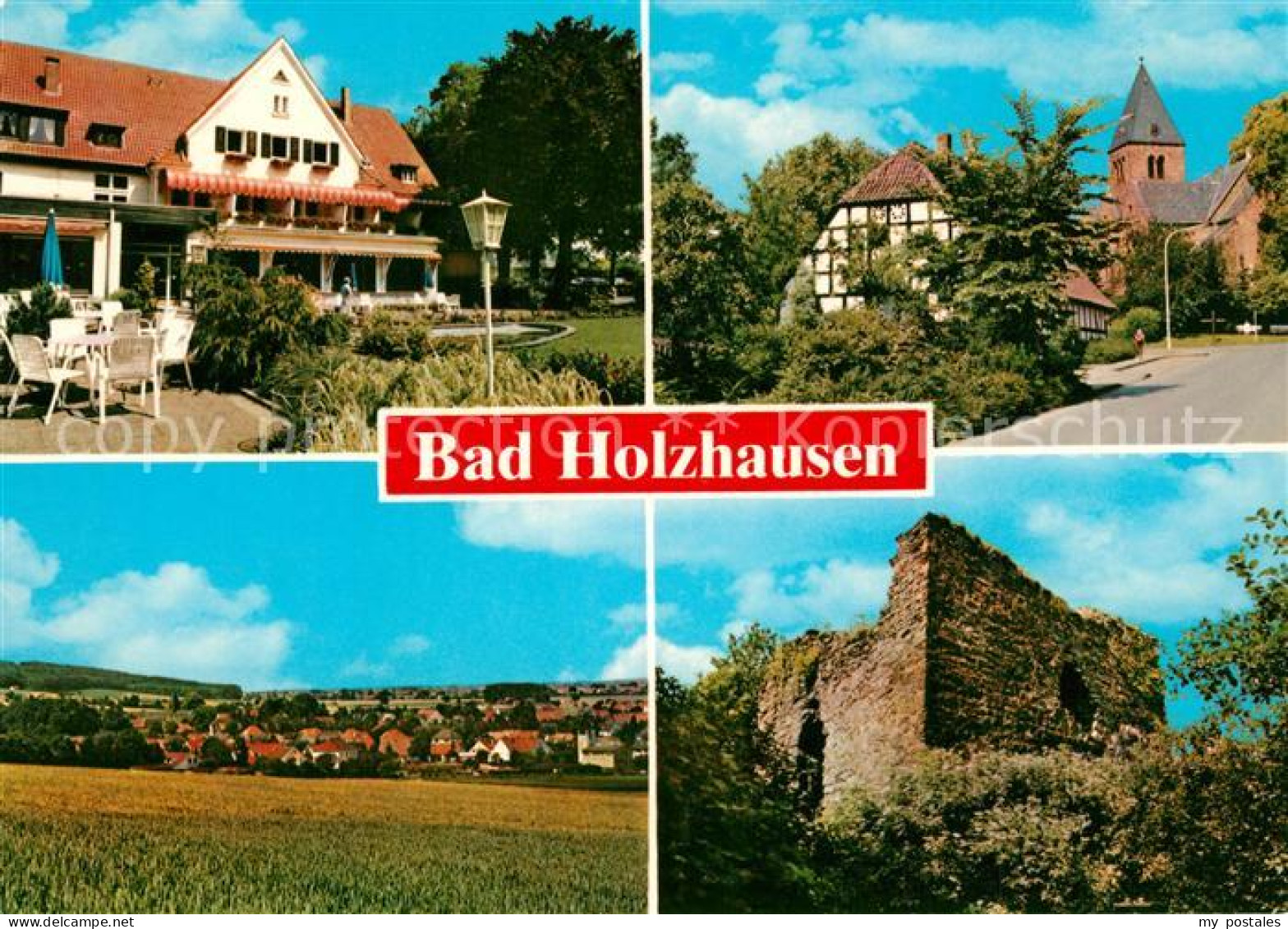 73262673 Bad Holzhausen Luebbecke Preussisch Oldendorf Burgruine Bad Holzhausen  - Getmold
