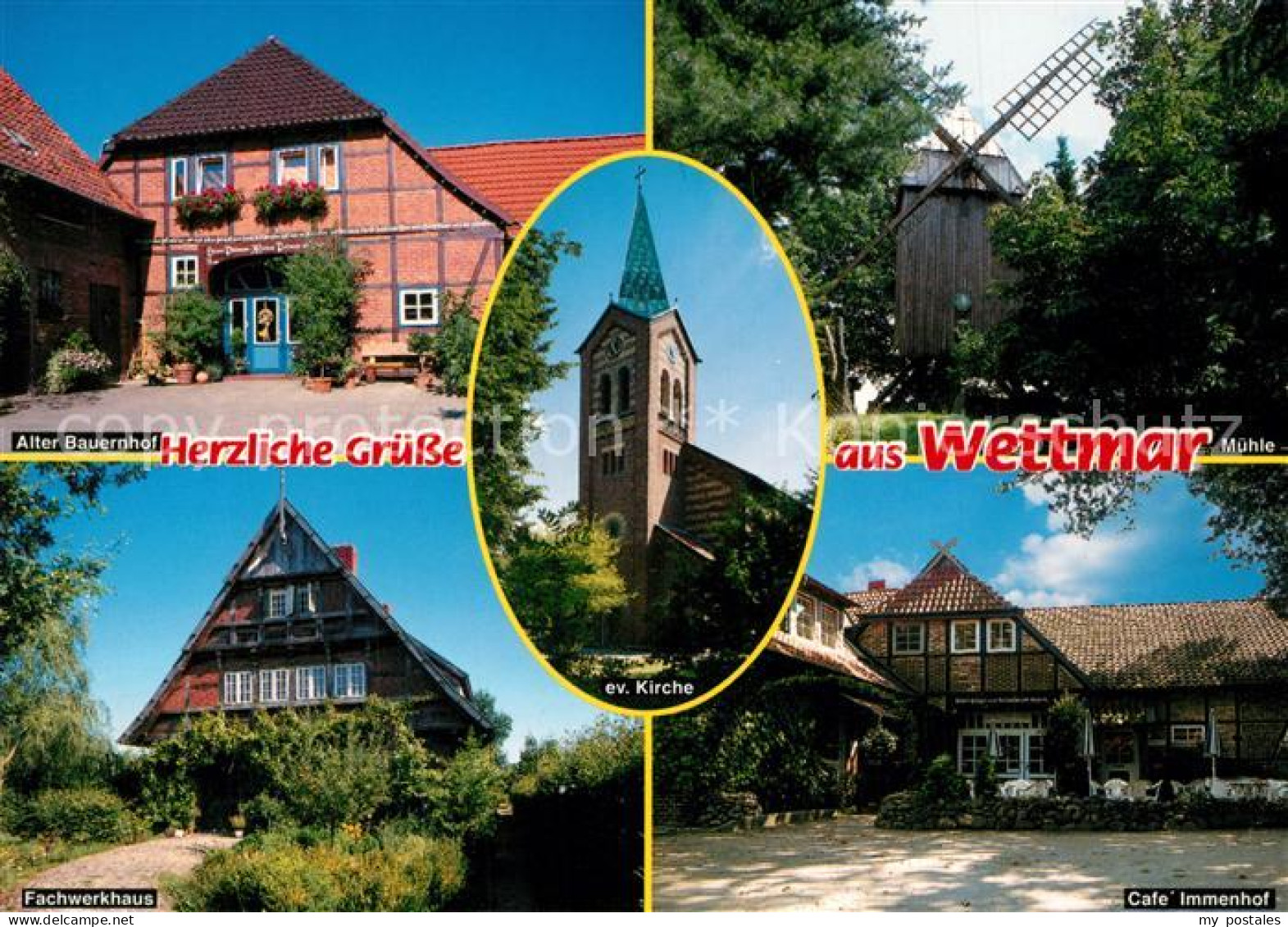 73262664 Wettmar Bauernhof Muehle Cafe Immenhof Fachwerkhaus Wettmar - Burgwedel