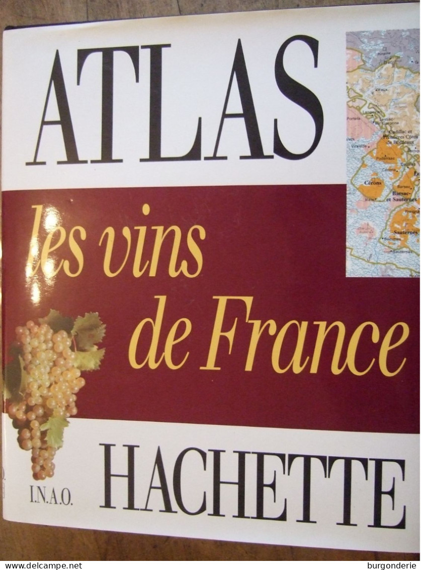 ATLAS / LES VINS DE FRANCE / HACHETTE  / 1989 - Encyclopedieën