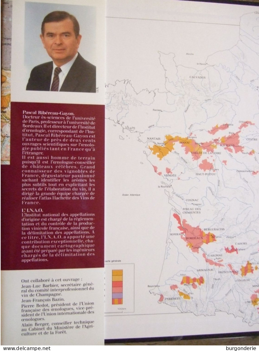 ATLAS / LES VINS DE FRANCE / HACHETTE  / 1989 - Encyclopedieën