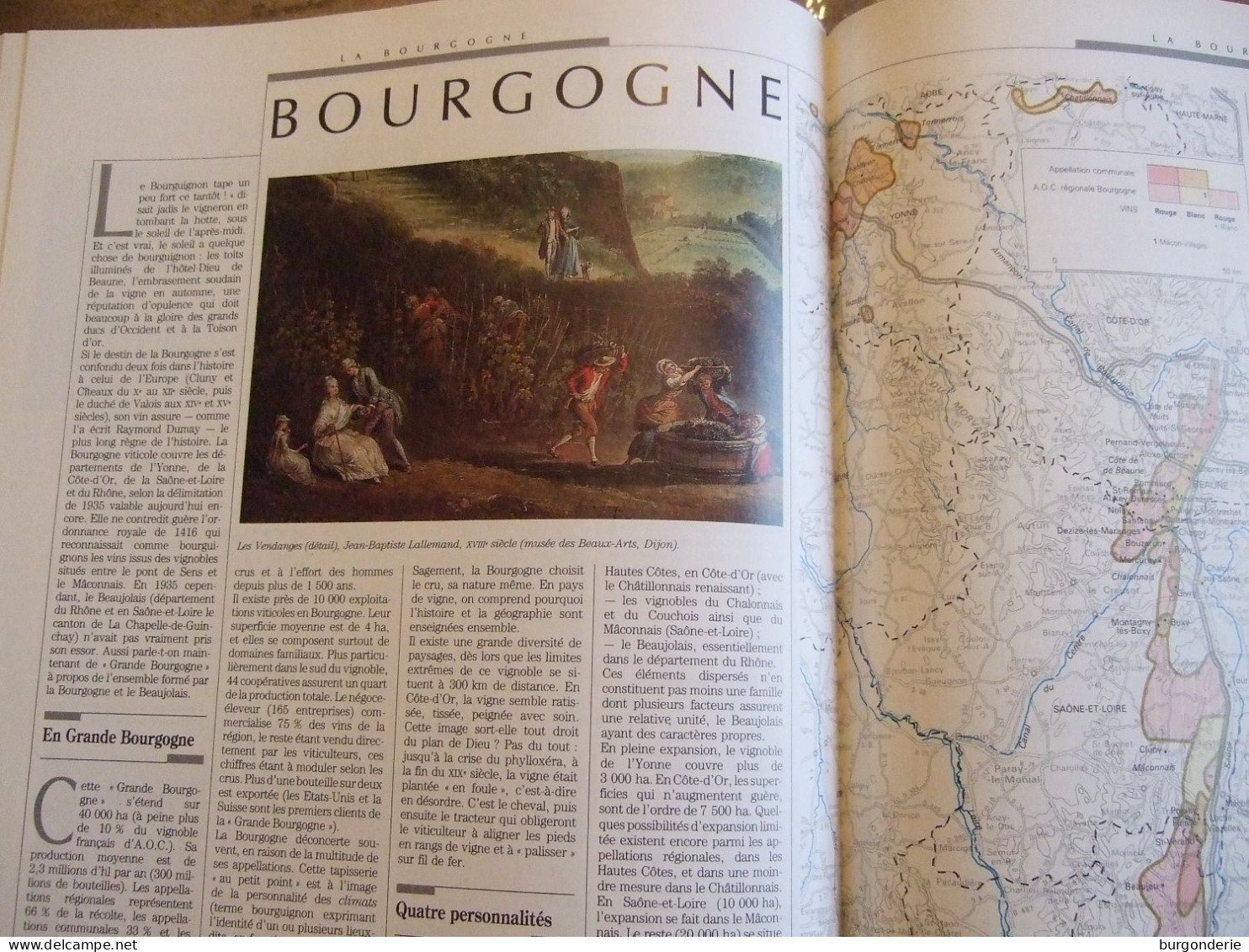 ATLAS / LES VINS DE FRANCE / HACHETTE  / 1989