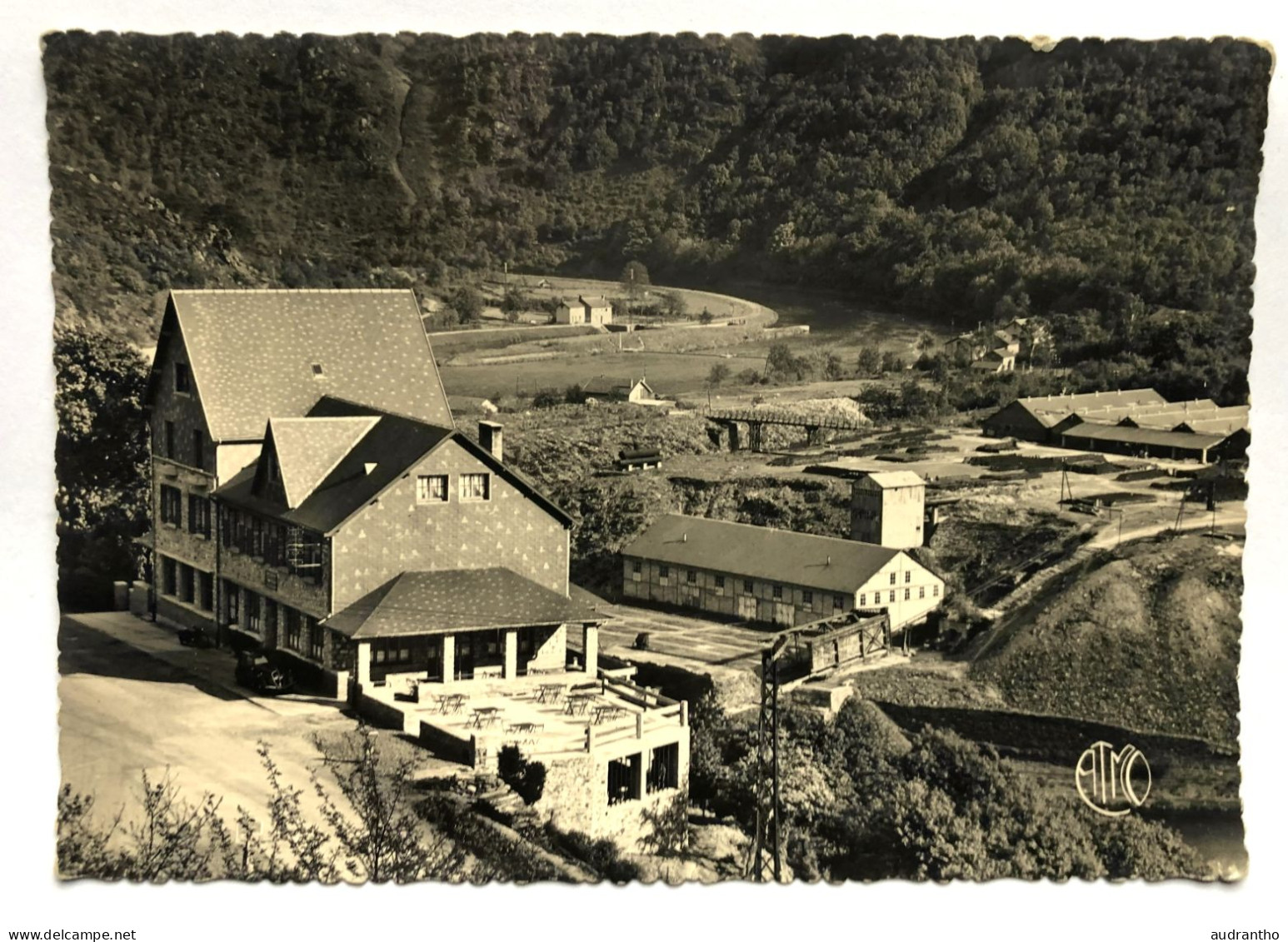 CPSM 08 - FUMAY Ardennes - L'hôtel Des Roches - 1955 - Vue Sur La Meuse Et Barrage De L'UI - Fumay