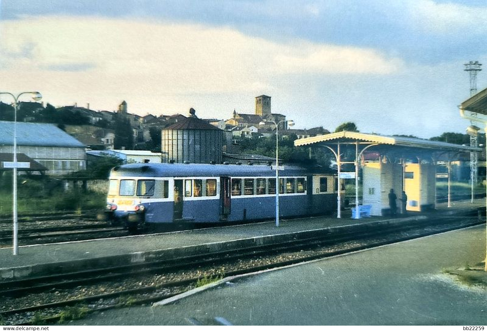 CPM - Train Autorail SNCF X 2800 Gare De Monsempron-Libos 47 - Libos