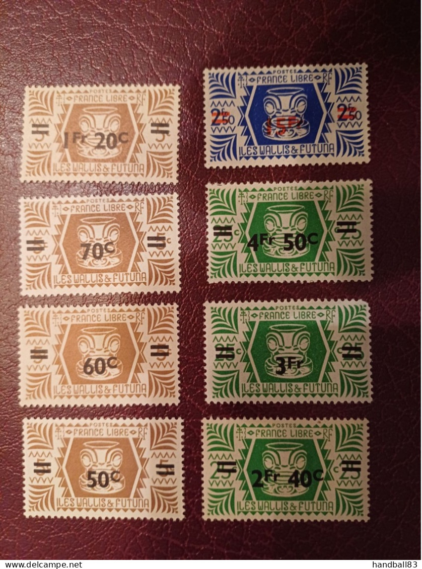 Wallis Et Futuna N 148 à 155 Neufs Sans Charnière ** - Unused Stamps