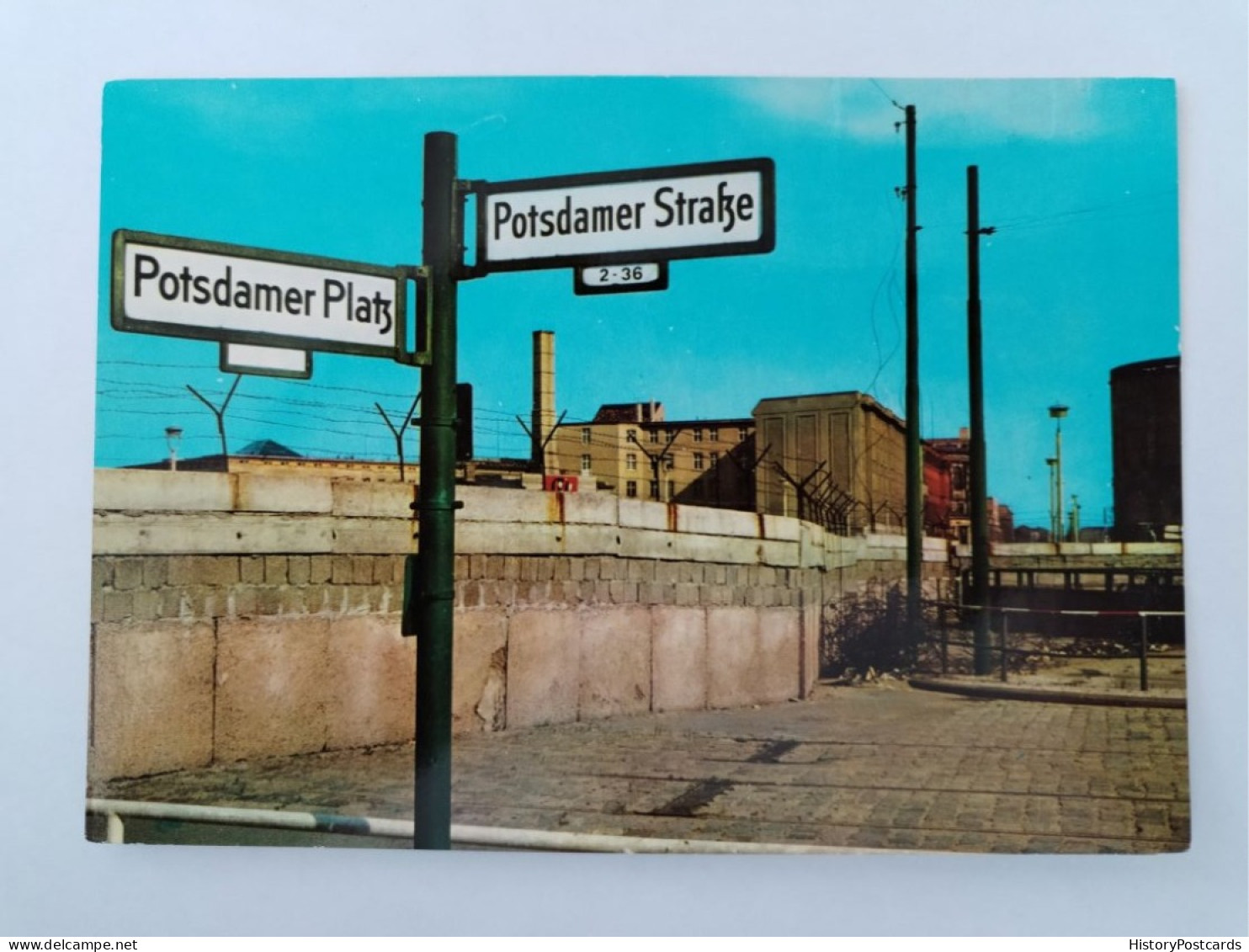 Berlin, Potsdamer Platz, Mauer, Innerdeutsche Grenze, 1970 - Schoeneberg