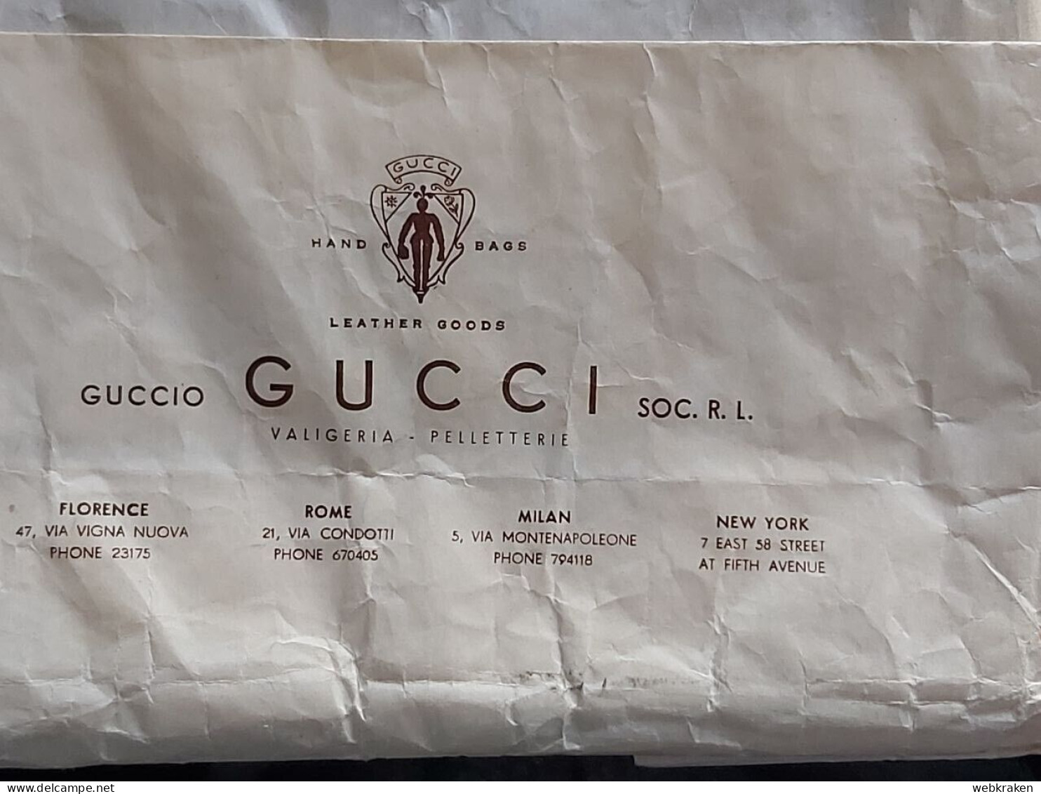 BORSETTA PICCOLA DA SERA MOTIVI PALLINE METALLICHE GUCCI VEDI DESCRIZIONE CM. 15,50 X 13 - Other & Unclassified