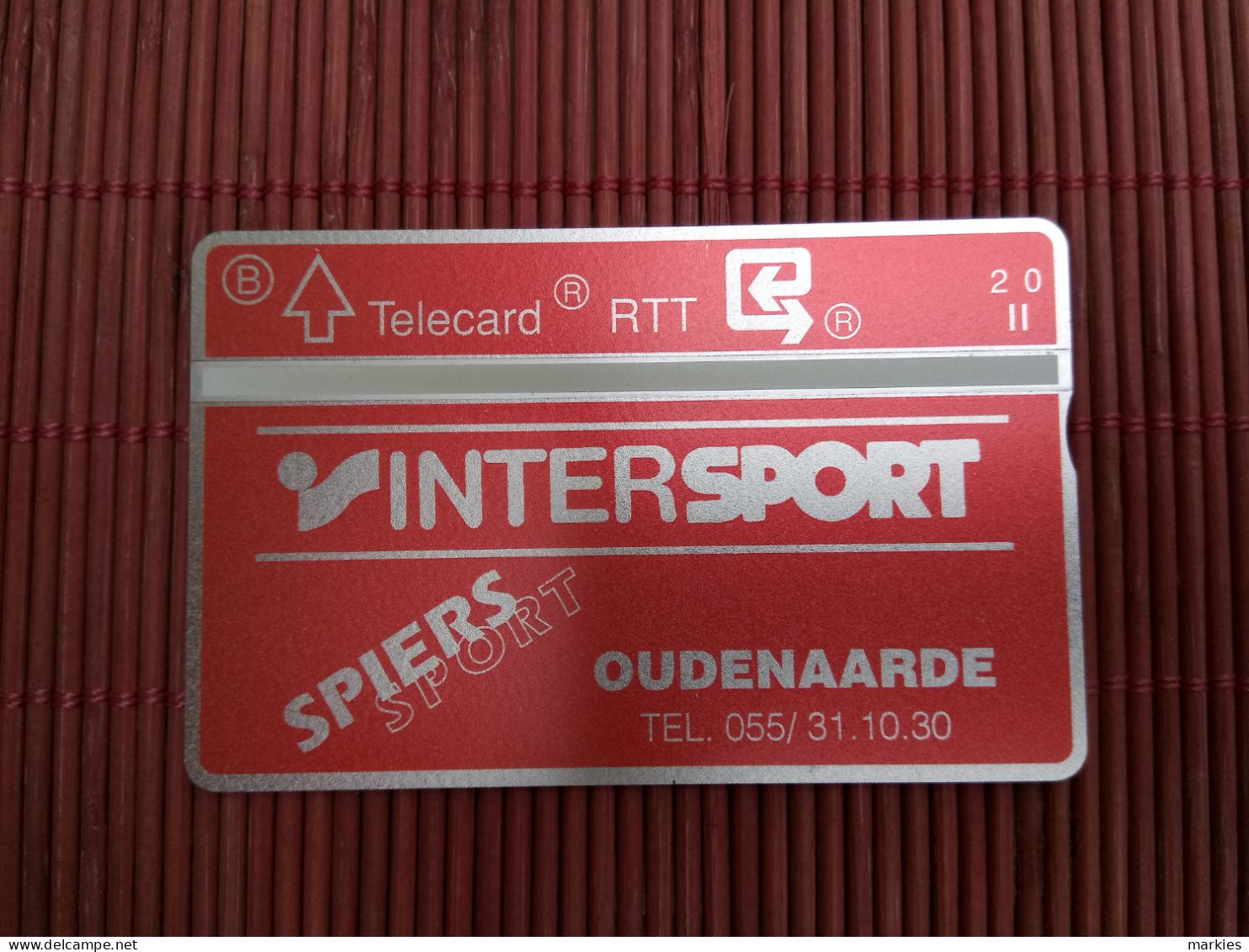 P 188 Intersport 108 D Mint New Rare - Without Chip