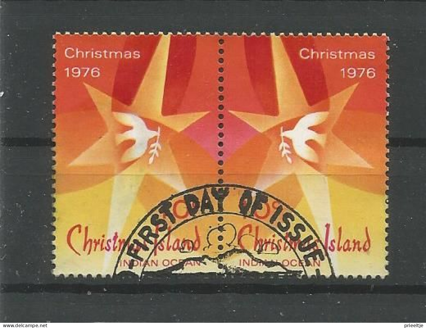 Christmas Island  1976 Christmas Pair  Y.T. 65+66 (0) - Christmaseiland