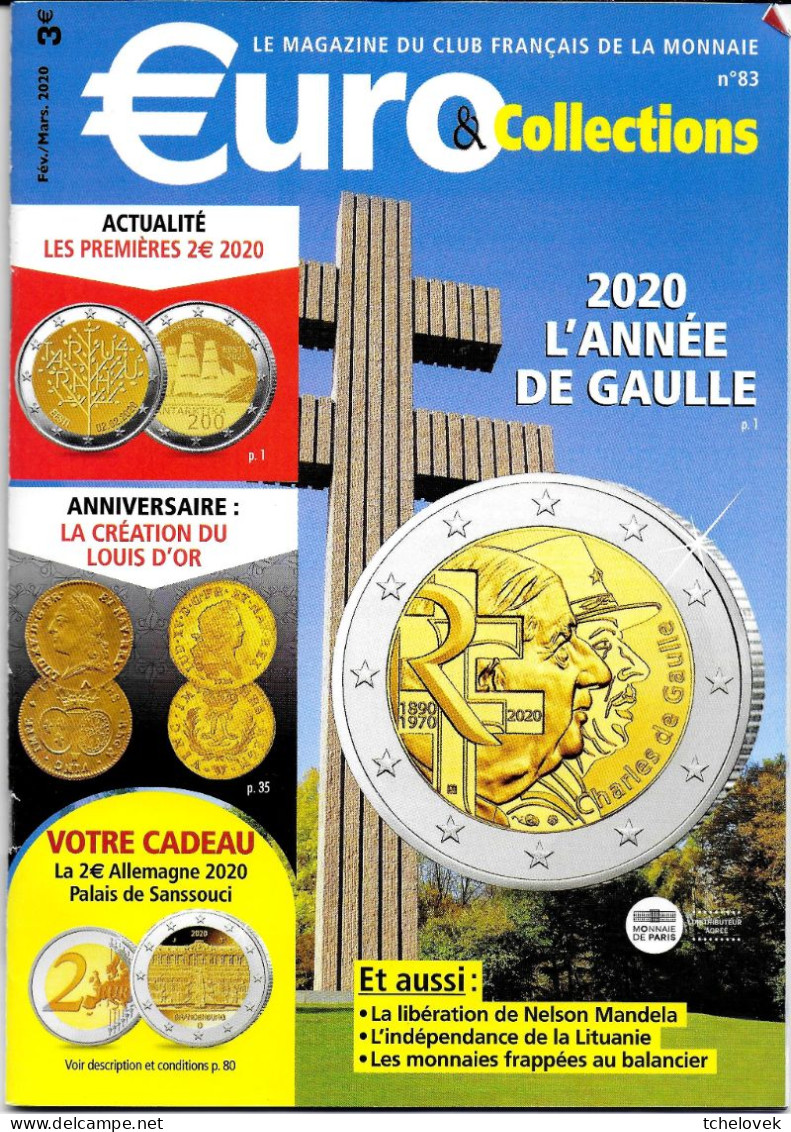 (Livres). Euro Et Collections N° 83 De Gaulle & 84 Schtroumpfs & 85 & 86 Chirac - Livres & Logiciels