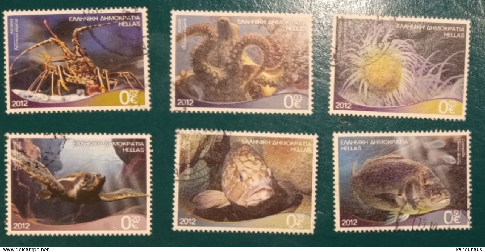 2012 Michel Nr. 2648-2653A Gestempelt - Used Stamps