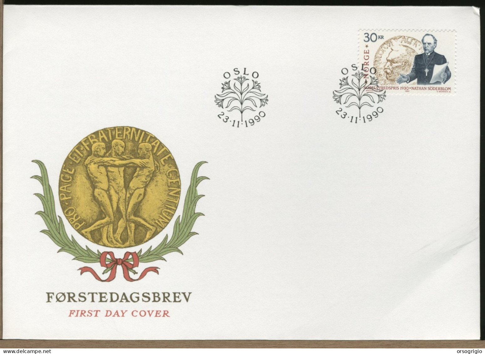 NORVEGIA - NORGE - FDC 1990 -   OSLO - FDC