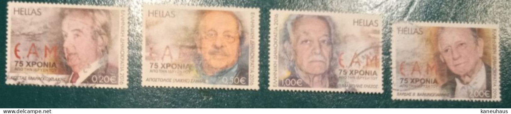 2016 Michel Nr. 2874-2877 Gestempelt - Usados