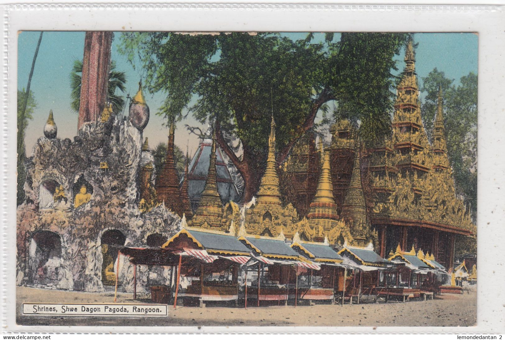 Shrines, Shwe Dagon Pagoda, Rangoon. * - Myanmar (Burma)