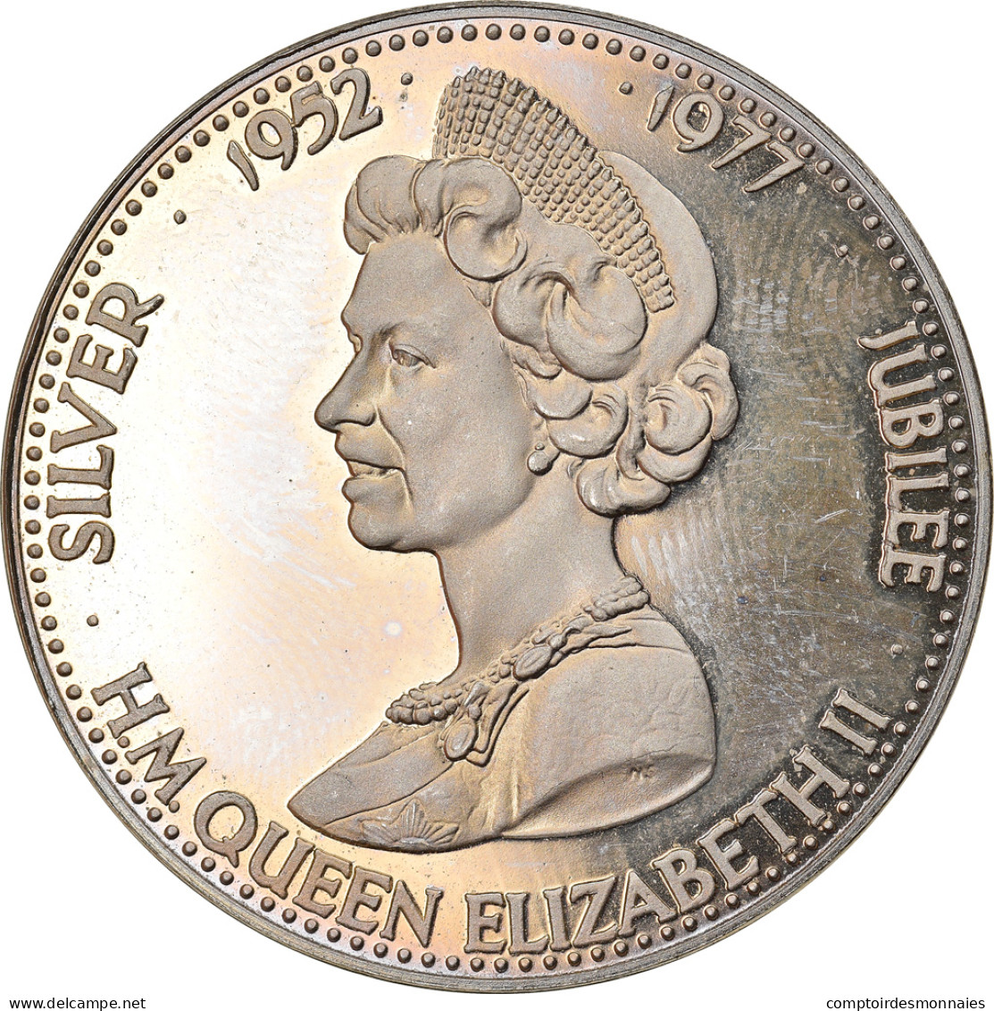 United Kingdom , Médaille, Queen Elizabeth II, Silver Jubilee, 1977, SPL - Other & Unclassified