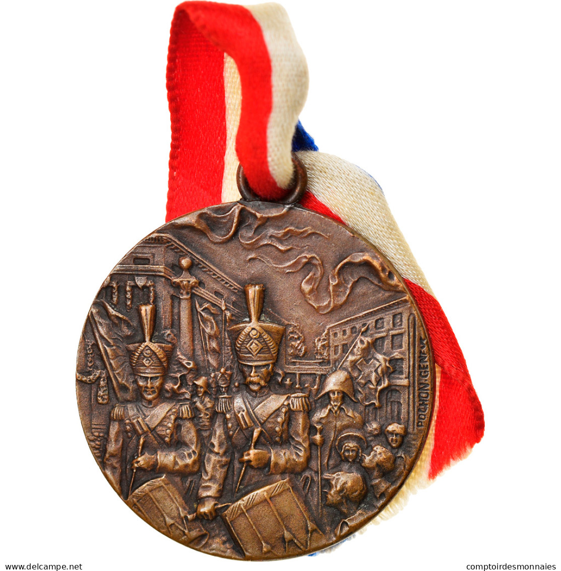 Suisse, Médaille, Centenaire De La Réunion De Genève, Politics, Society, War - Andere & Zonder Classificatie