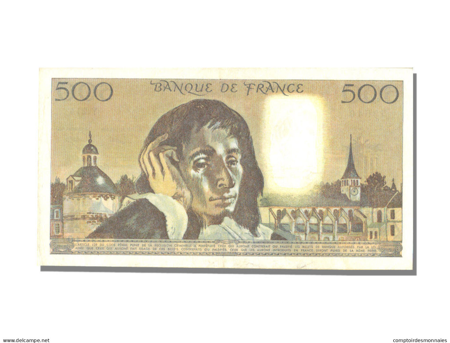 Billet, France, 500 Francs, 500 F 1968-1993 ''Pascal'', 1984, 1984-07-05, SUP - 500 F 1968-1993 ''Pascal''