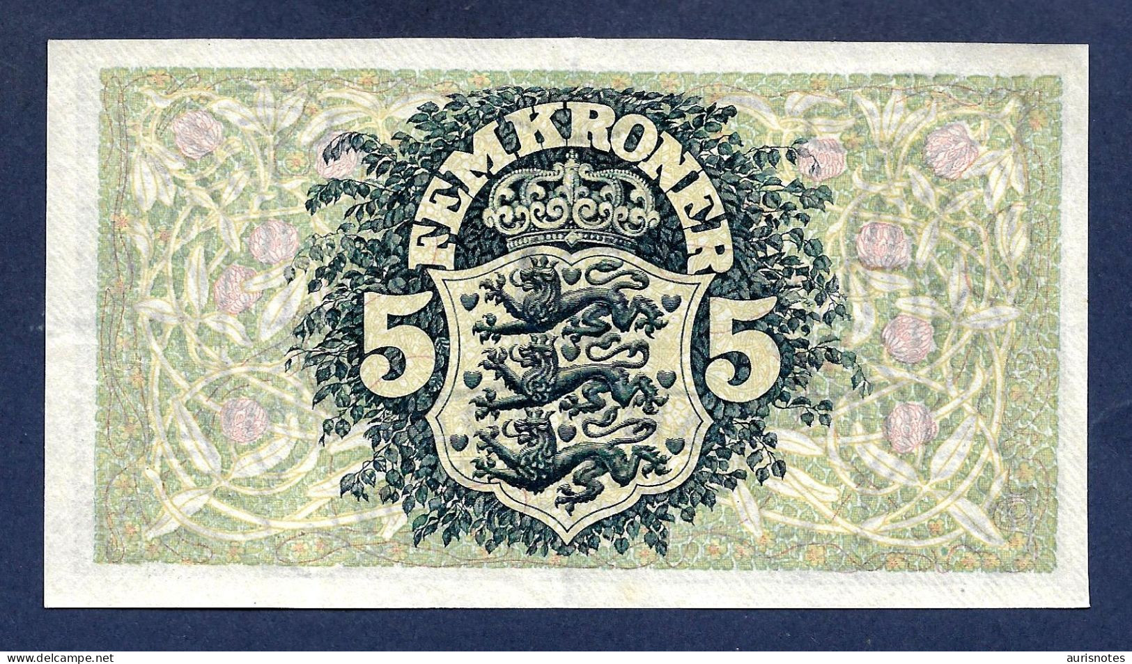 Denmark 5 Kroner 1943 P30k AU - Denemarken