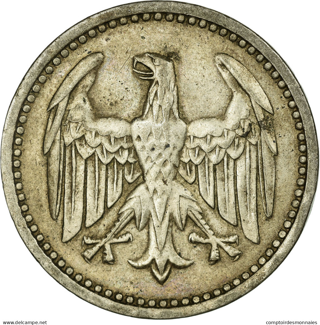 Monnaie, Allemagne, République De Weimar, 3 Mark, 1924, Berlin, TTB, Argent - 3 Marcos & 3 Reichsmark