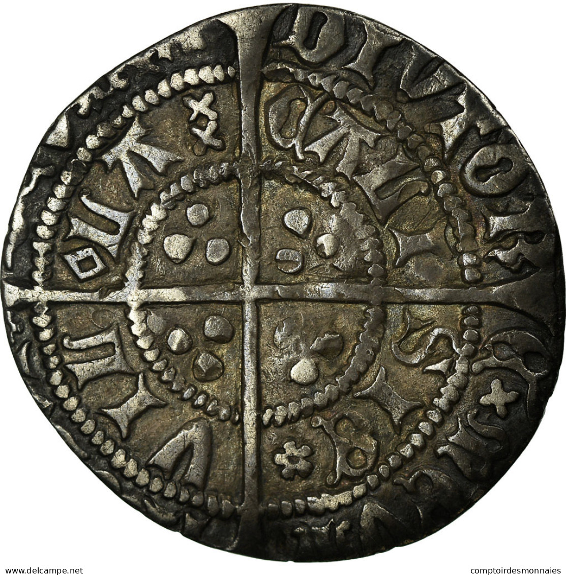 France, Half Groat, Calais, Argent, TTB - Other & Unclassified