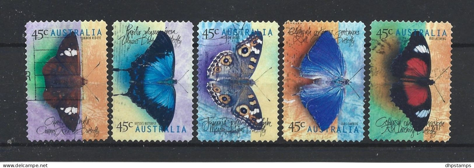 Australia 1998 Butterflies S.A. Y.T. 1703/1707 (0) - Gebraucht