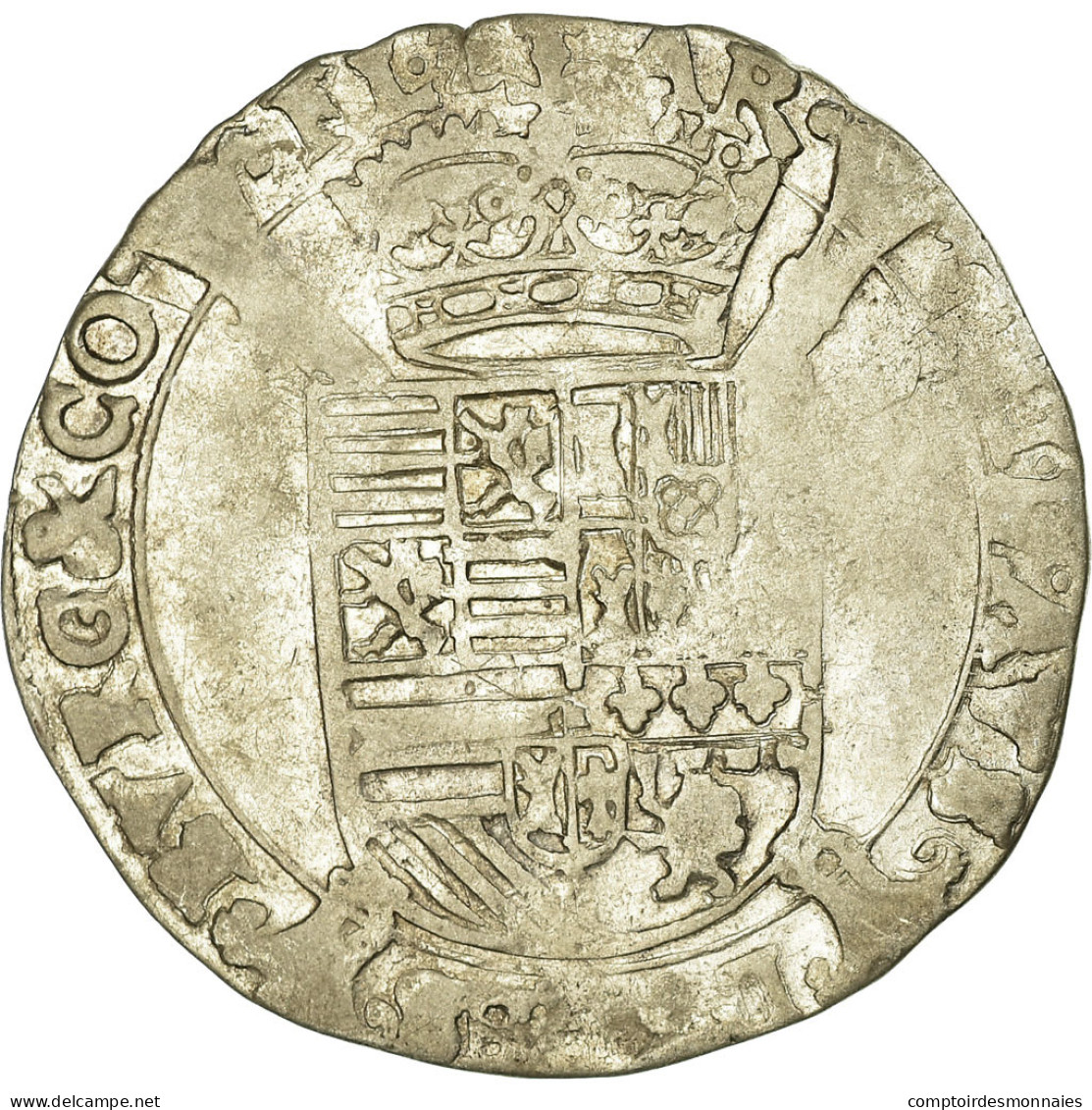 Monnaie, Belgique, Escalin, Bruges, TTB, Argent, KM:23, Boudeau:2308 - Other & Unclassified