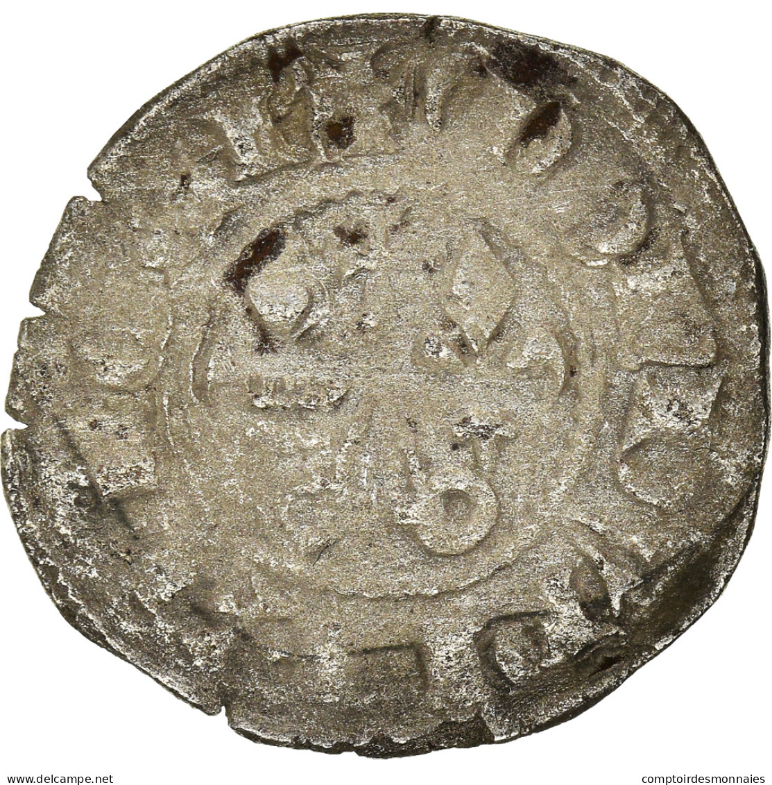 Monnaie, France, Double Tournois, TB+, Billon, Duplessy:229var - 1285-1314 Philipp IV Der Schöne