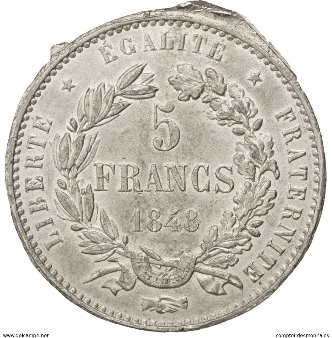 Monnaie, France, 5 Francs, 1848, Paris, SUP, Tin, KM:Pn72, Gadoury:701 - Prova