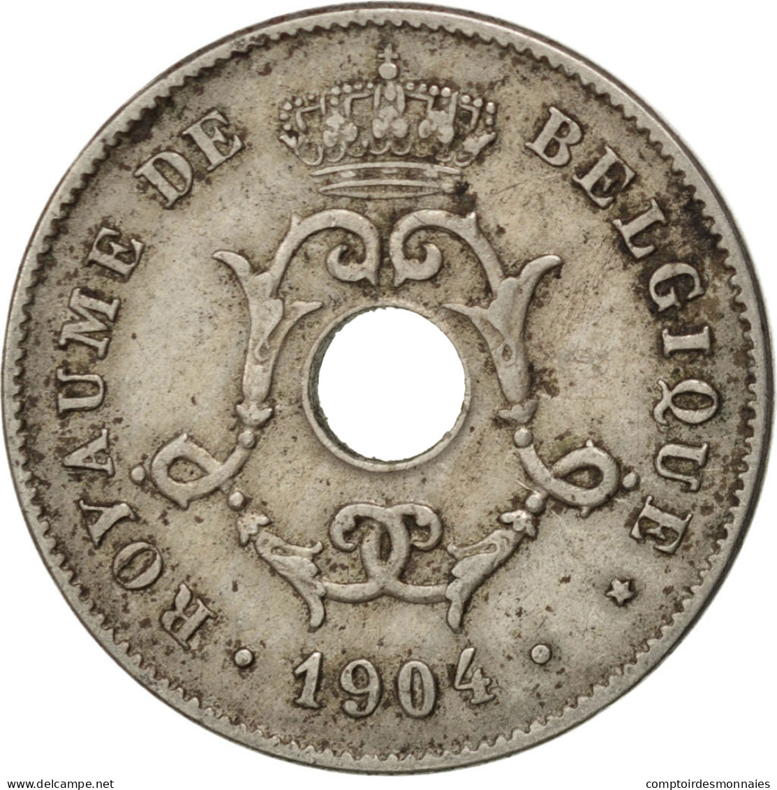 Monnaie, Belgique, 10 Centimes, 1904, TTB, Copper-nickel, KM:52 - 10 Cent