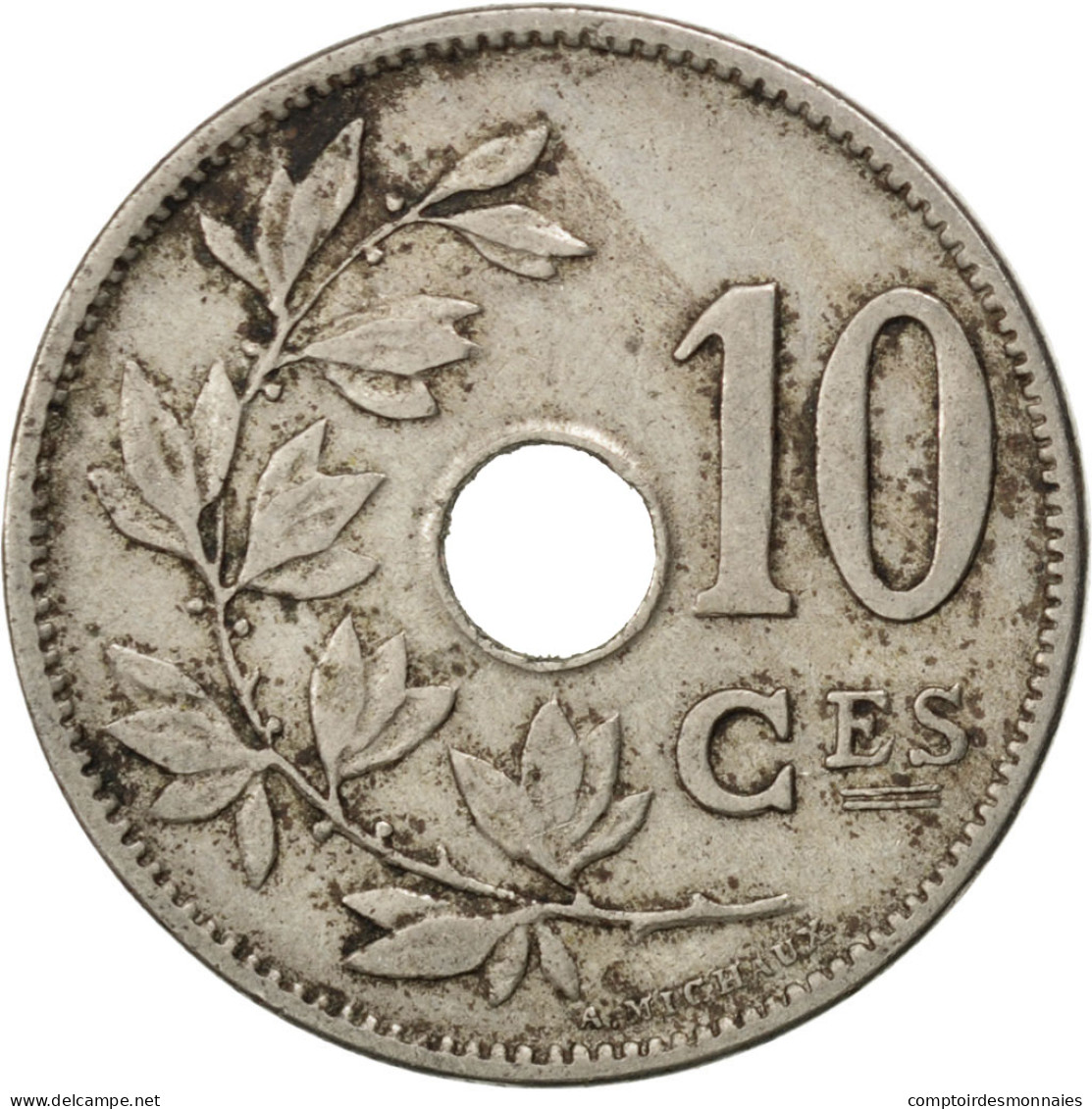 Monnaie, Belgique, 10 Centimes, 1904, TTB, Copper-nickel, KM:52 - 10 Centimes