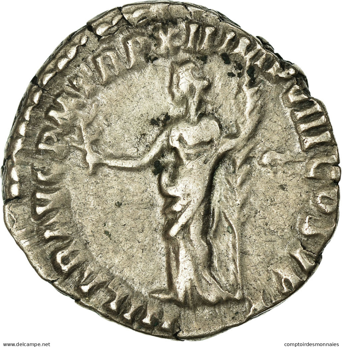 Monnaie, Commode, Denier, Rome, TTB, Argent, RIC:150a - Les Antonins (96 à 192)