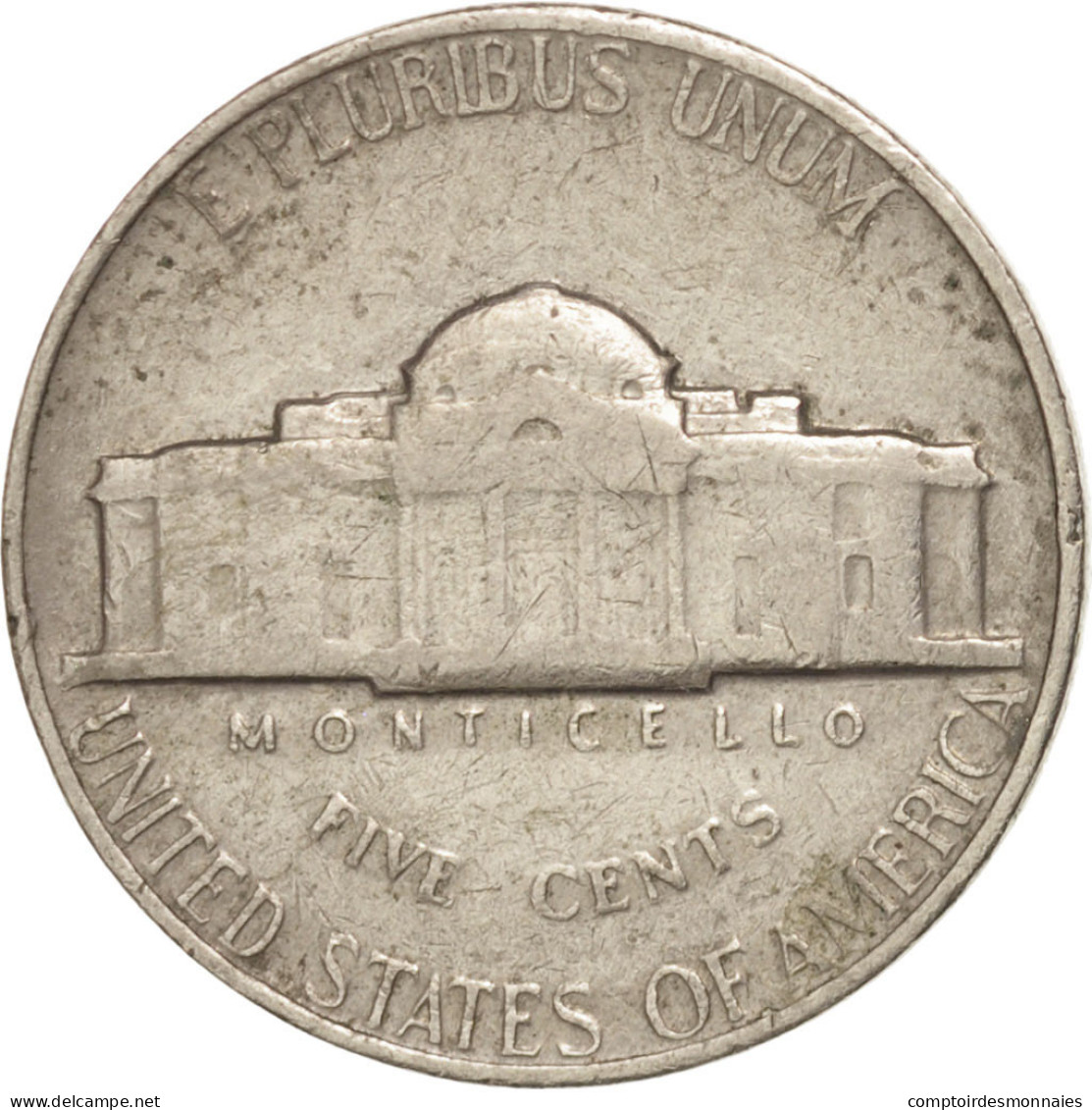 Monnaie, États-Unis, Jefferson Nickel, 5 Cents, 1964, U.S. Mint, Philadelphie - 1938-…: Jefferson