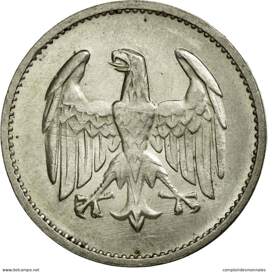 Monnaie, Allemagne, République De Weimar, Mark, 1924, Stuttgart, TB+, Argent - 1 Marco & 1 Reichsmark