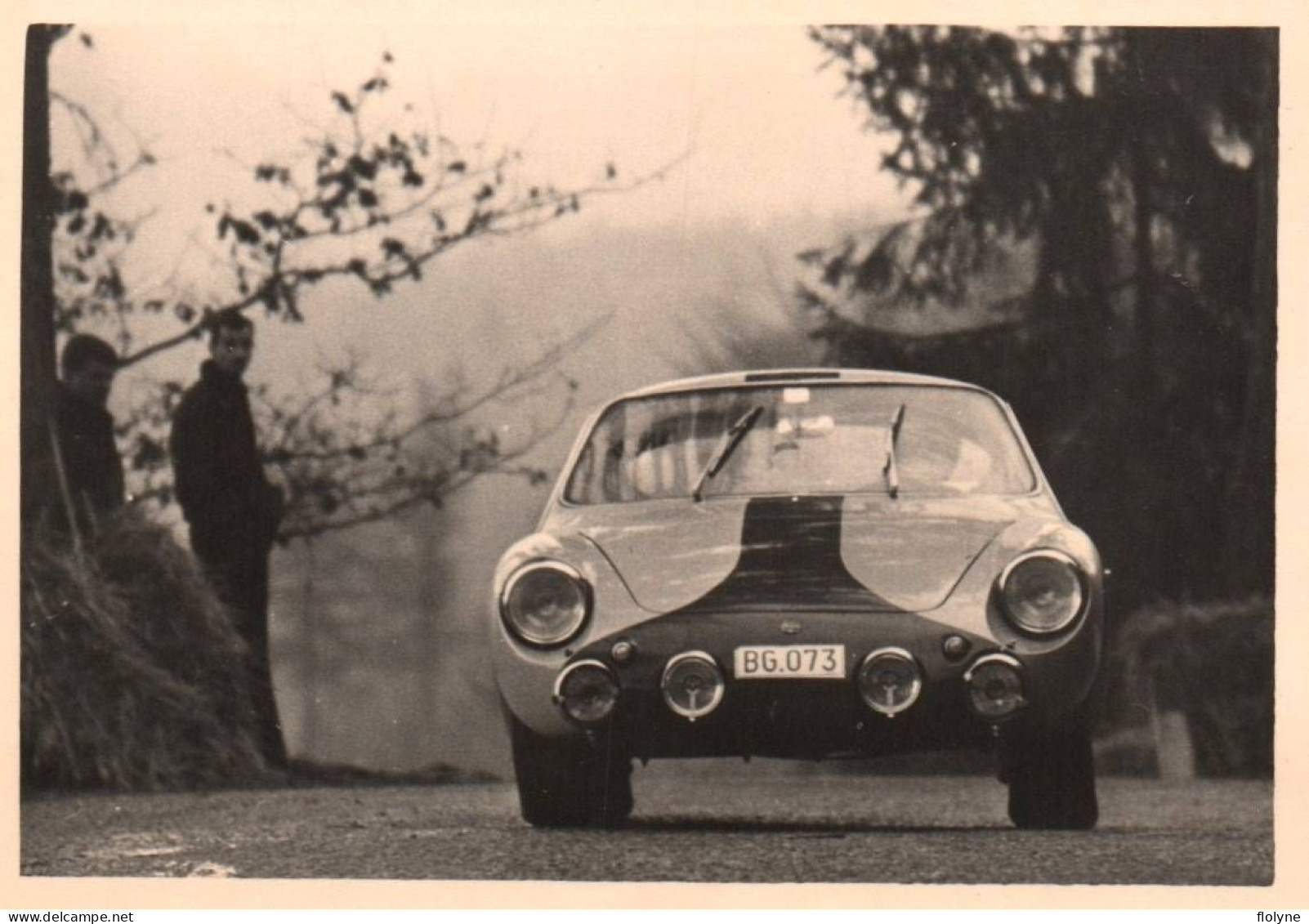 Sport Automobile - Photo Ancienne Originale - LANCIA - Rallye Course Grand Prix - Véhicule Voiture - 7x10 Cm - Rallye