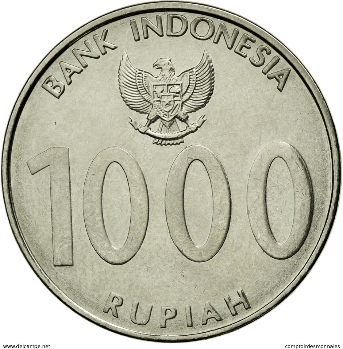 Monnaie, Indonésie, 1000 Rupiah, 2010, SUP, Nickel Plated Steel, KM:70 - Indonésie