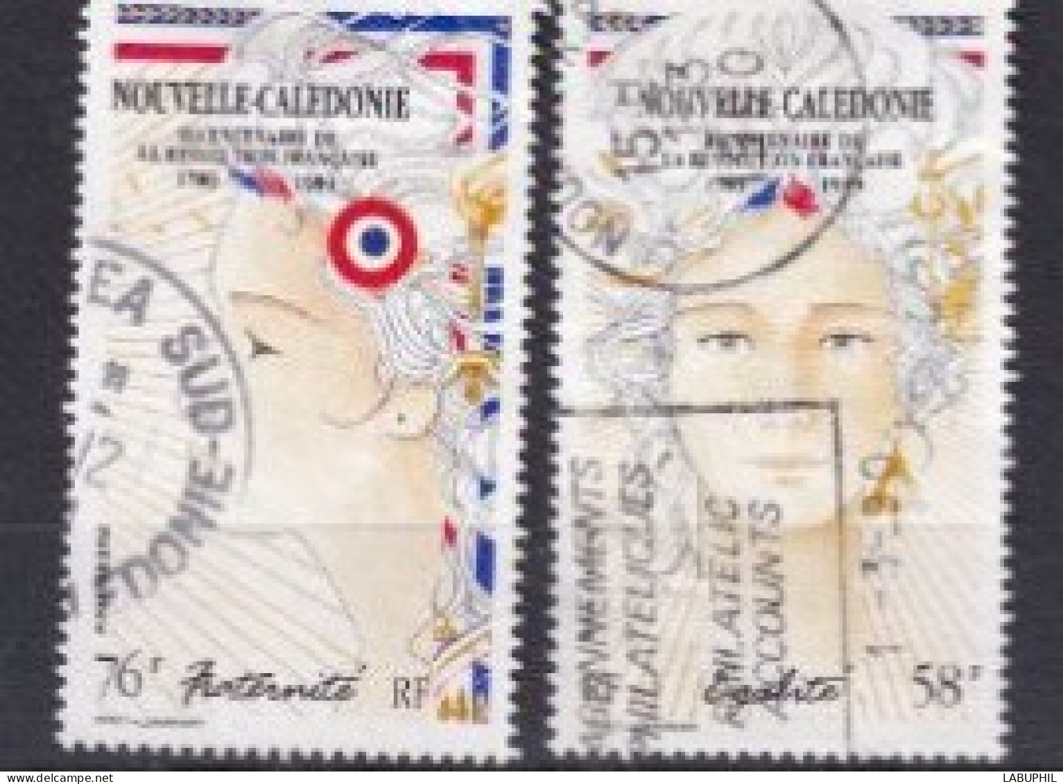 NOUVELLE CALEDONIE Dispersion D'une Collection Oblitéré Used  1989 - Oblitérés