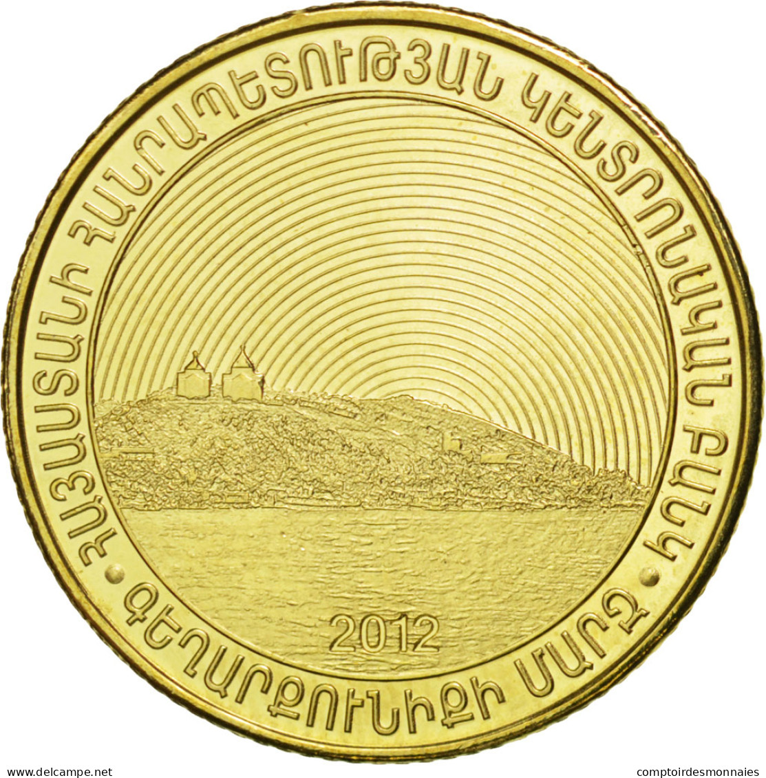 Monnaie, Armenia, 50 Dram, 2012, SPL, Brass Plated Steel, KM:215 - Armenië