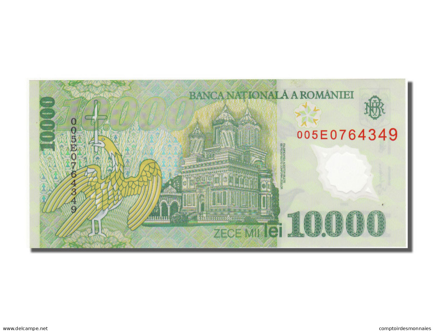 Billet, Roumanie, 10,000 Lei, 2000, NEUF - Rumania