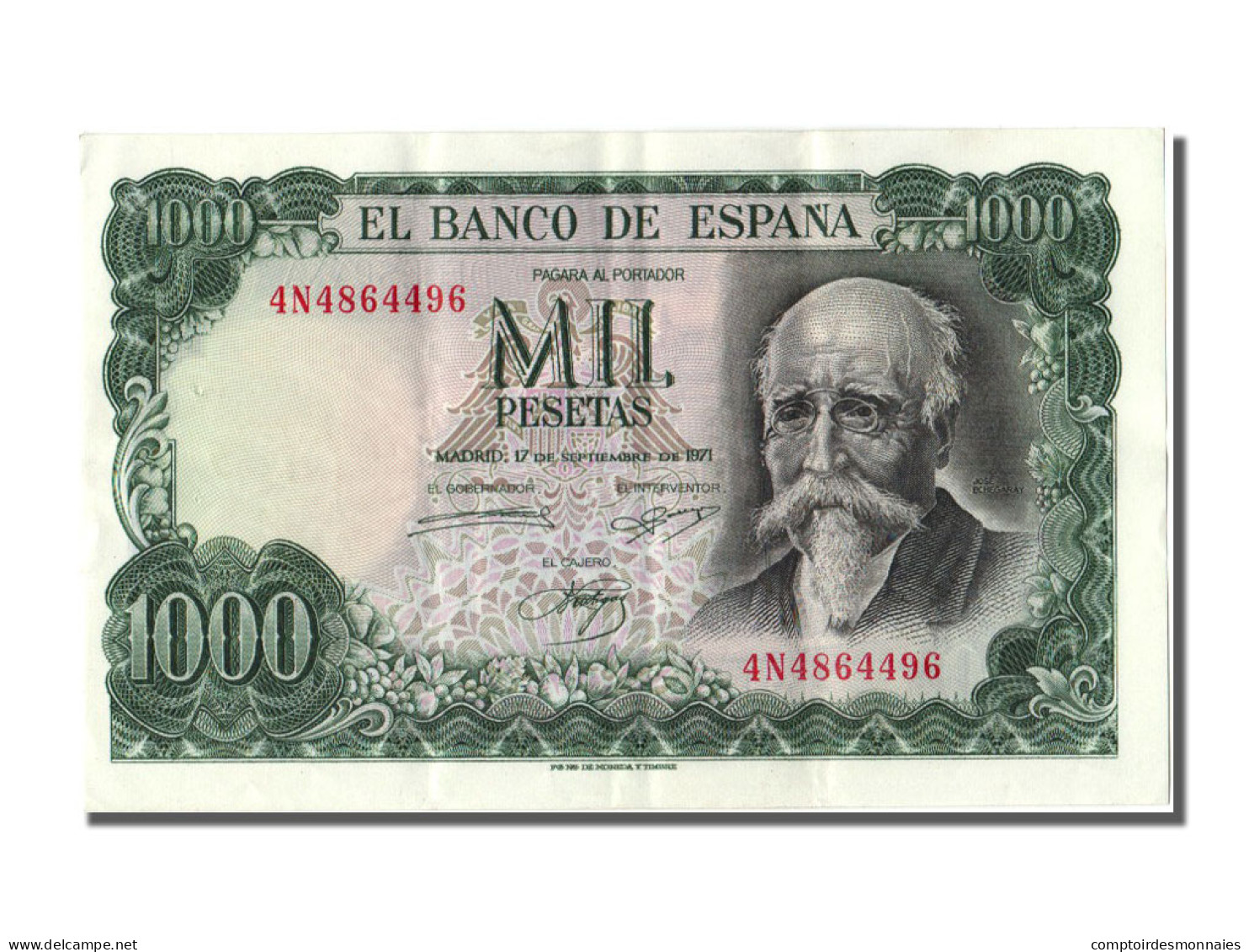 Billet, Espagne, 1000 Pesetas, 1971, 1971-09-17, TTB+ - 1000 Peseten