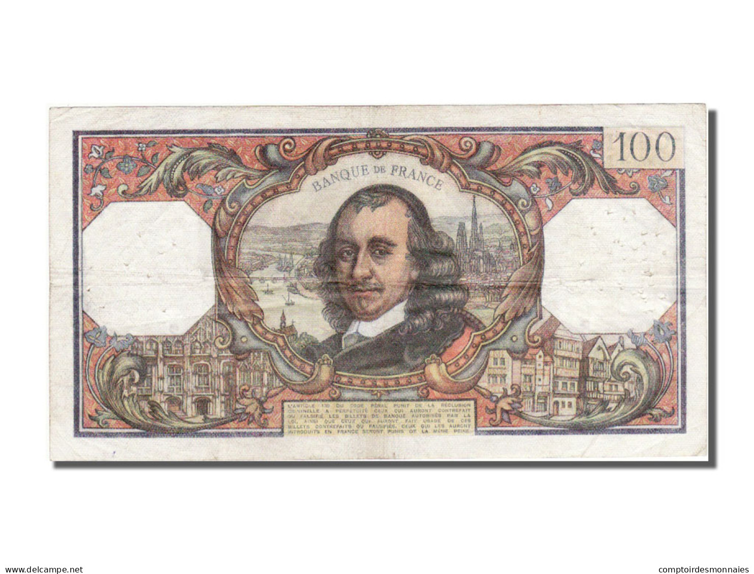 Billet, France, 100 Francs, 100 F 1964-1979 ''Corneille'', 1976, 1976-06-03 - 100 F 1964-1979 ''Corneille''